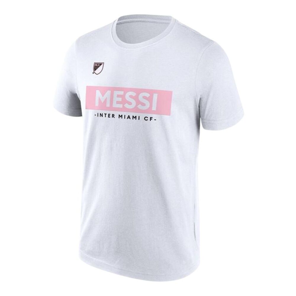 Inter Miami CF Unisex Adult Regular T-Shirt / White